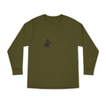 Fishing Crewneck Long Sleeve Tee — Minimal Angler Graphic