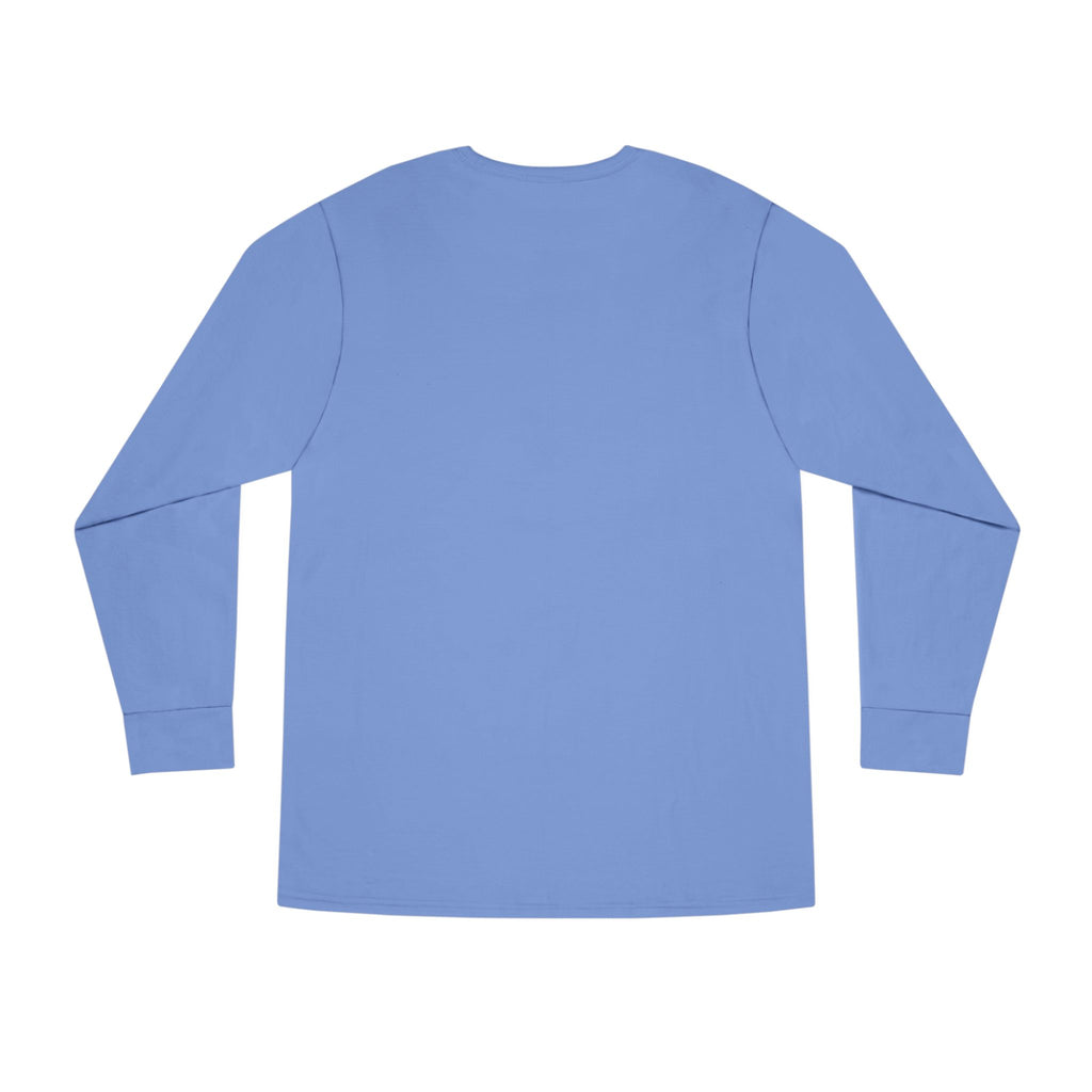Fishing Crewneck Long Sleeve Tee — Minimal Angler Graphic