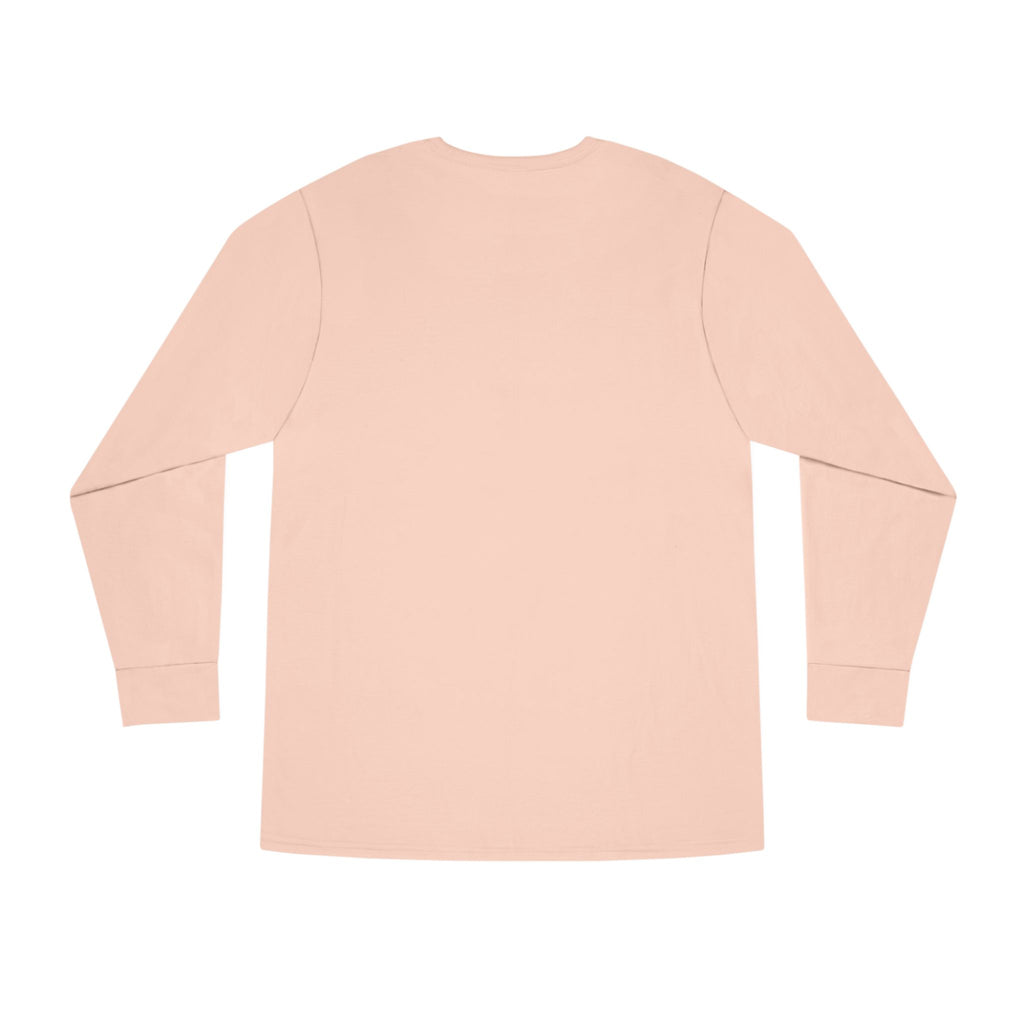 Fishing Crewneck Long Sleeve Tee — Minimal Angler Graphic