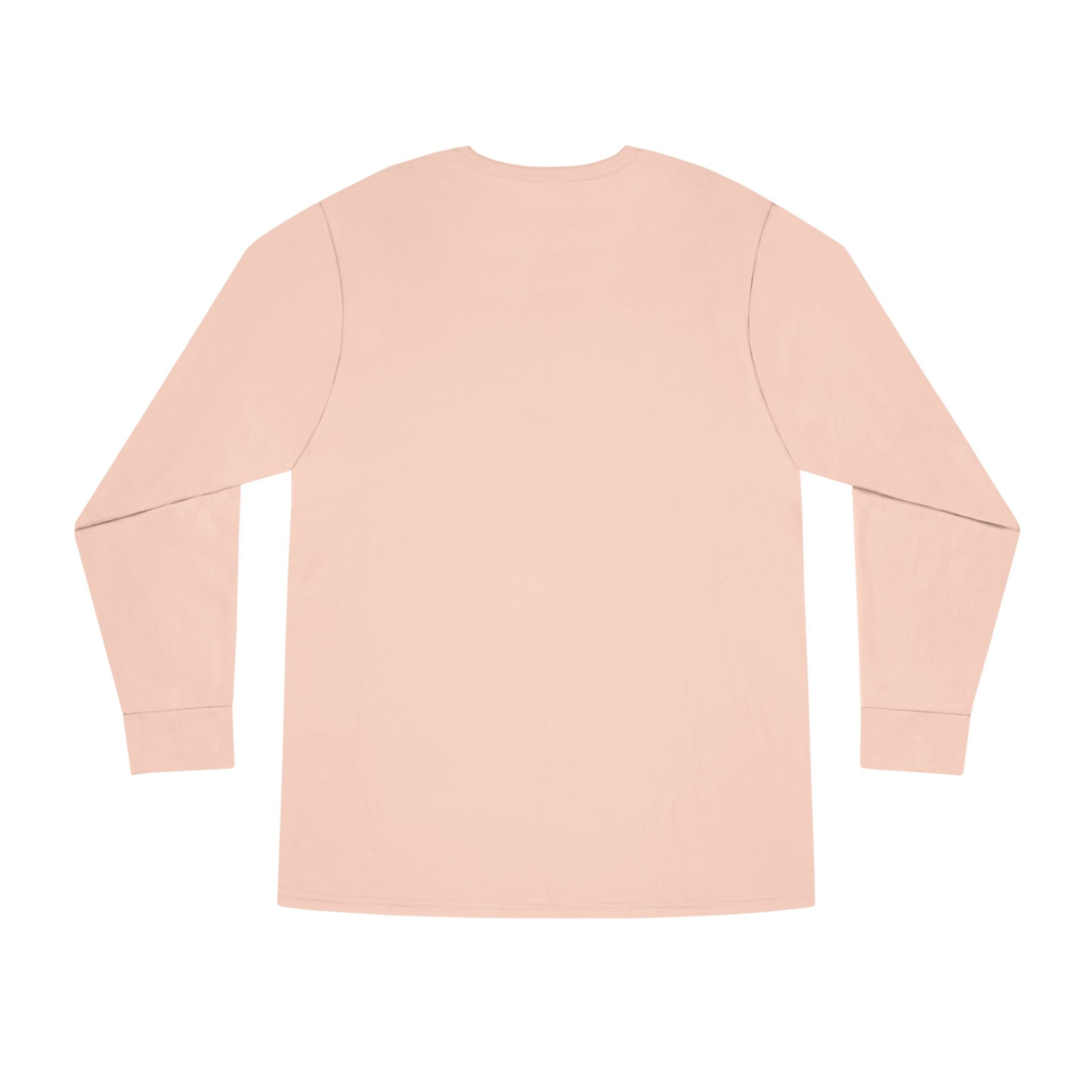 Fishing Crewneck Long Sleeve Tee — Minimal Angler Graphic