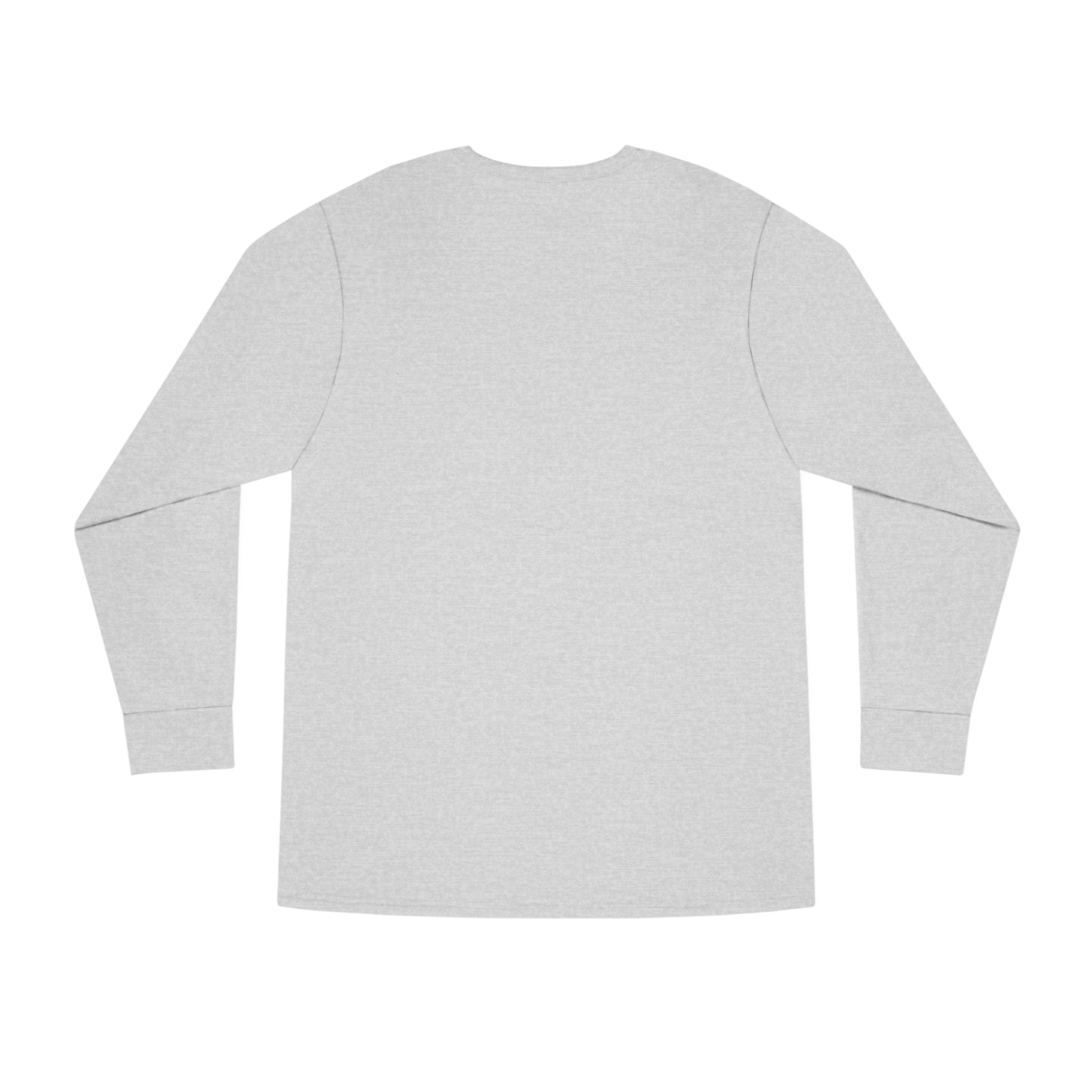 Fishing Crewneck Long Sleeve Tee — Minimal Angler Graphic