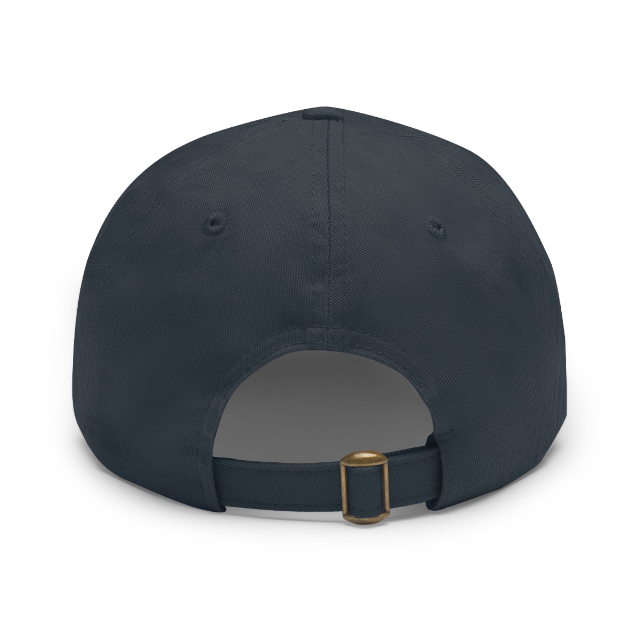 Dad Hat — Vintage Hunter Leather Patch Cap